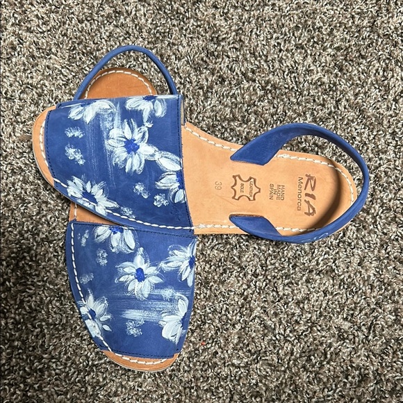 Ría Menorca blue women sandals - Picture 2 of 6